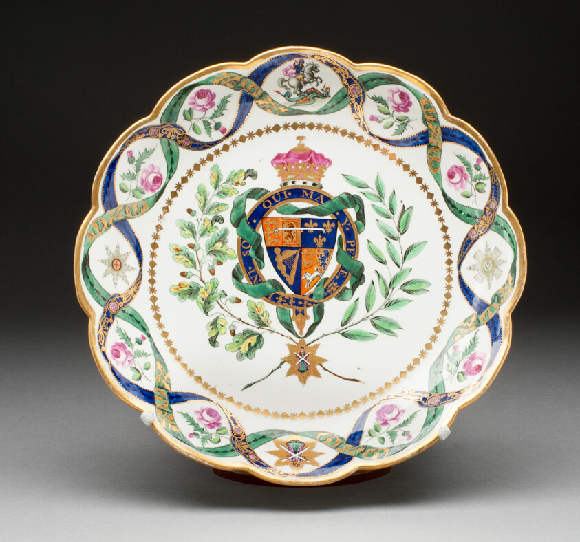 Plate from the Duke of Clarence Service