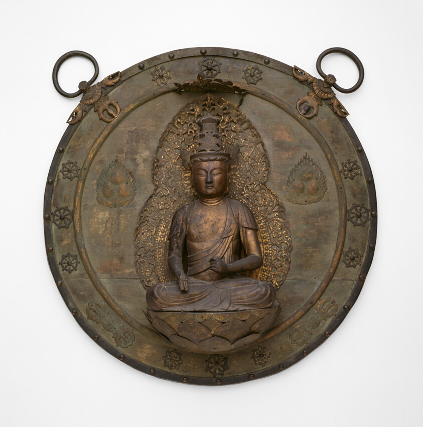 Icon Plaque (Kakebotoke) with bodhisattva
