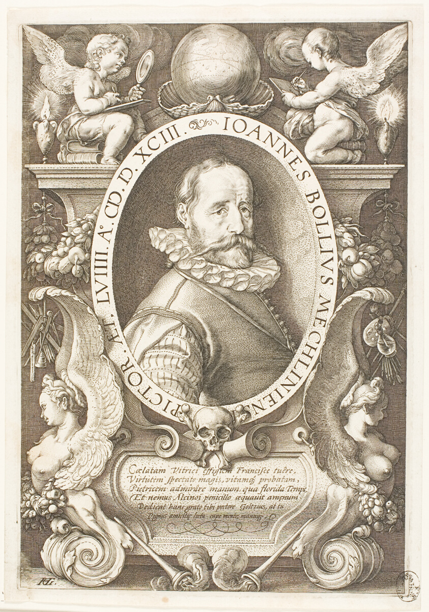 Bol, Hans (1534-1593) painter of Malines, from 1591 in Amsterdam