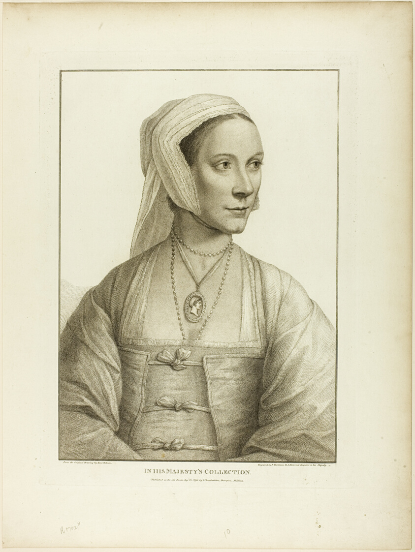 Portrait of a Woman Facing Right