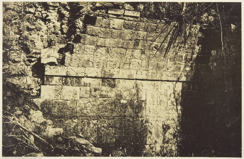 Palais Du Cirque à Chichen-Itza, Intérieur d'une salle