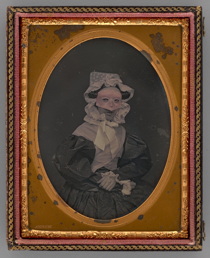 Untitled (Portrait of Masked Person)
