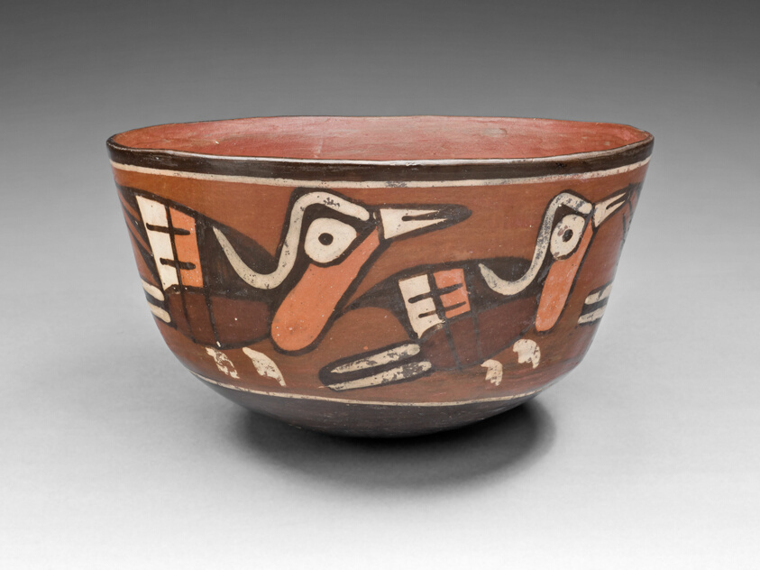Bowl Depicting Birds