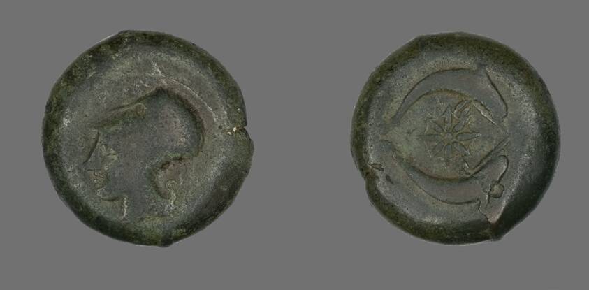 Coin Depicting the Goddess Athena