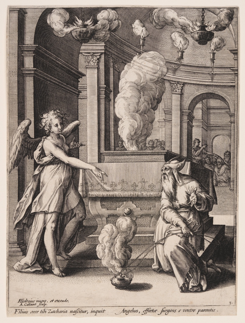The Annunciation of John's Birth to Zacharias