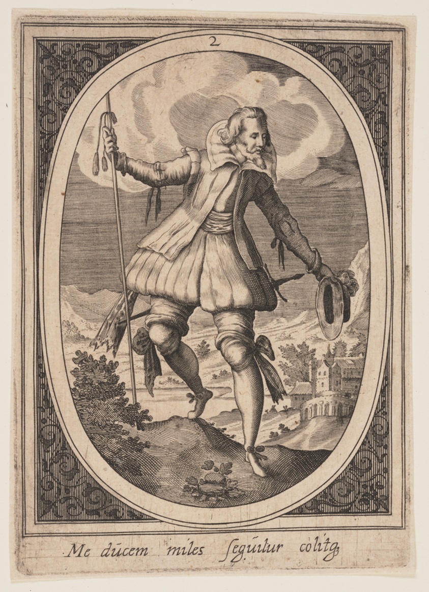 Plate 2 from Military Figures