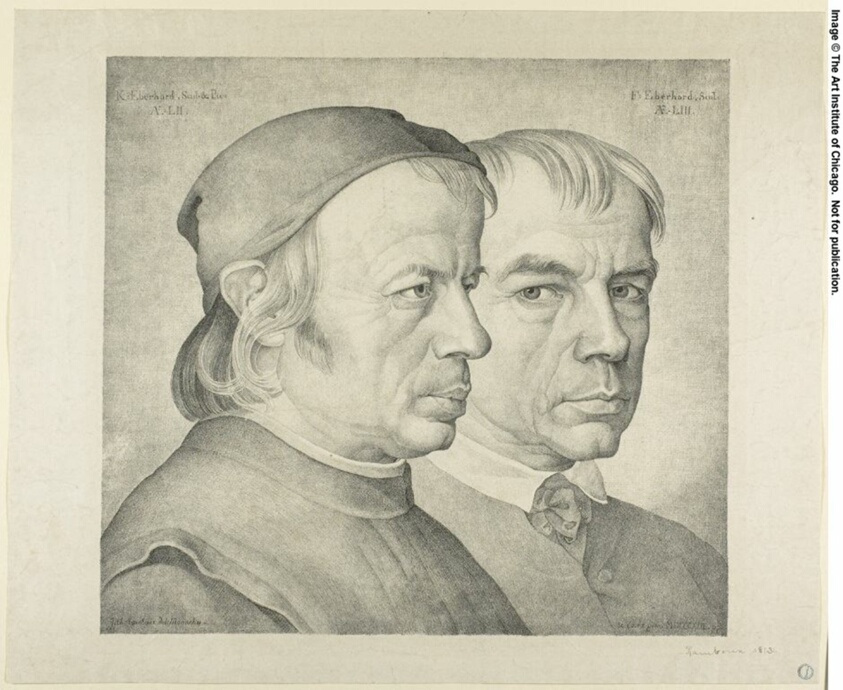 Portrait of the Brothers Konrad and Franz Eberhard