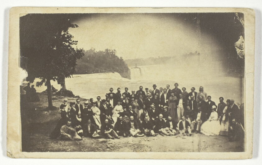 Untitled (Group at Niagara falls)