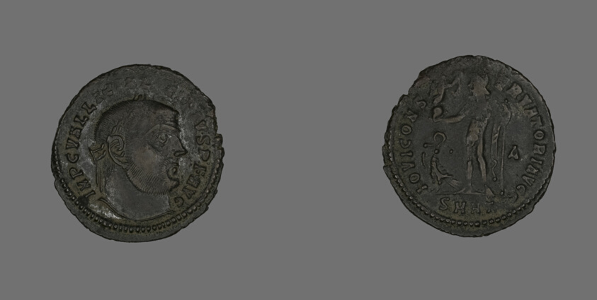 Follis (Coin) Portraying Emperor Licinius