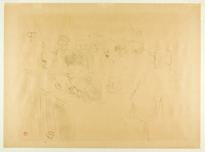 The Lebaudy Trial, Mademoiselle Marsy Giving Evidence