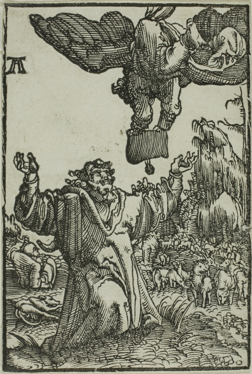 The Annunciation to Joachim, from The Fall and Redemption of Man