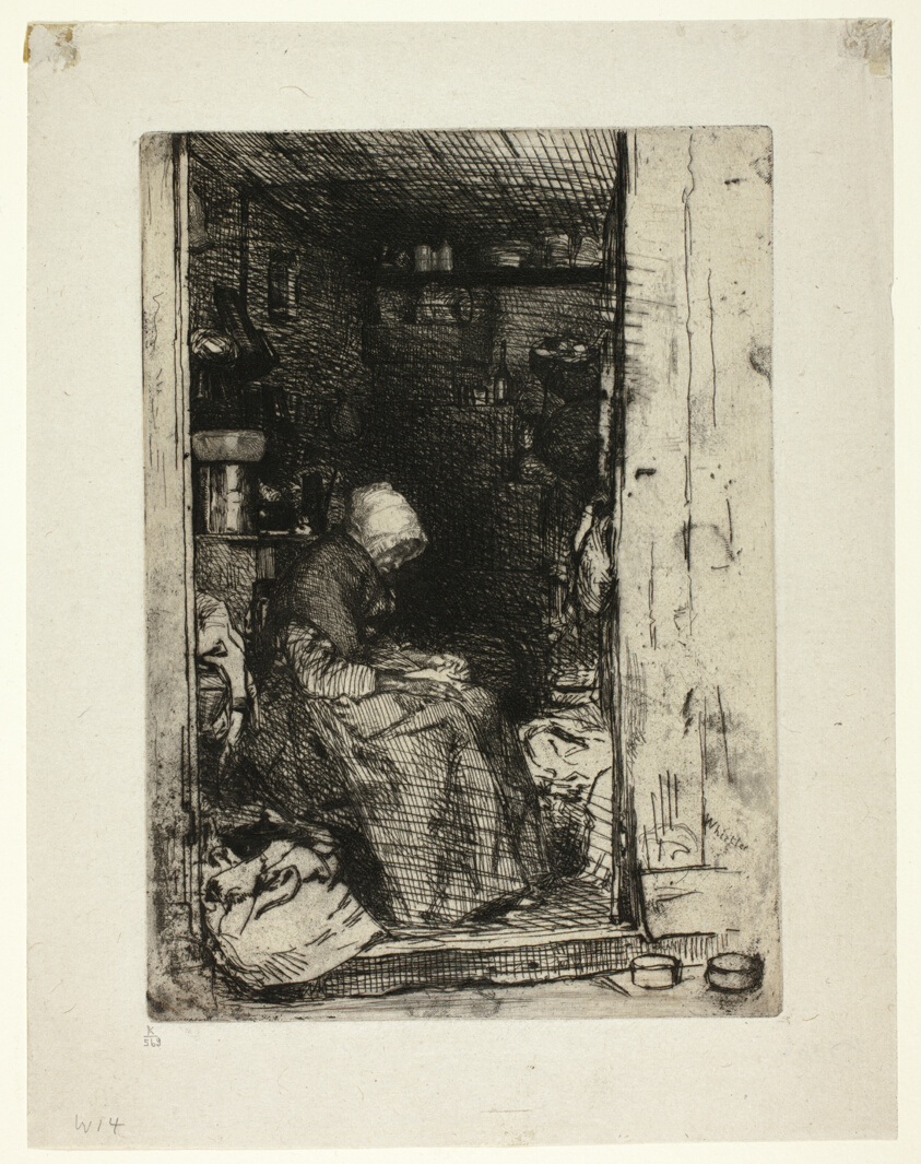 La Vieille aux Loques (The Old Woman with Rags)
