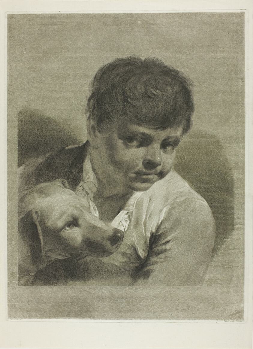 A Boy with a Dog