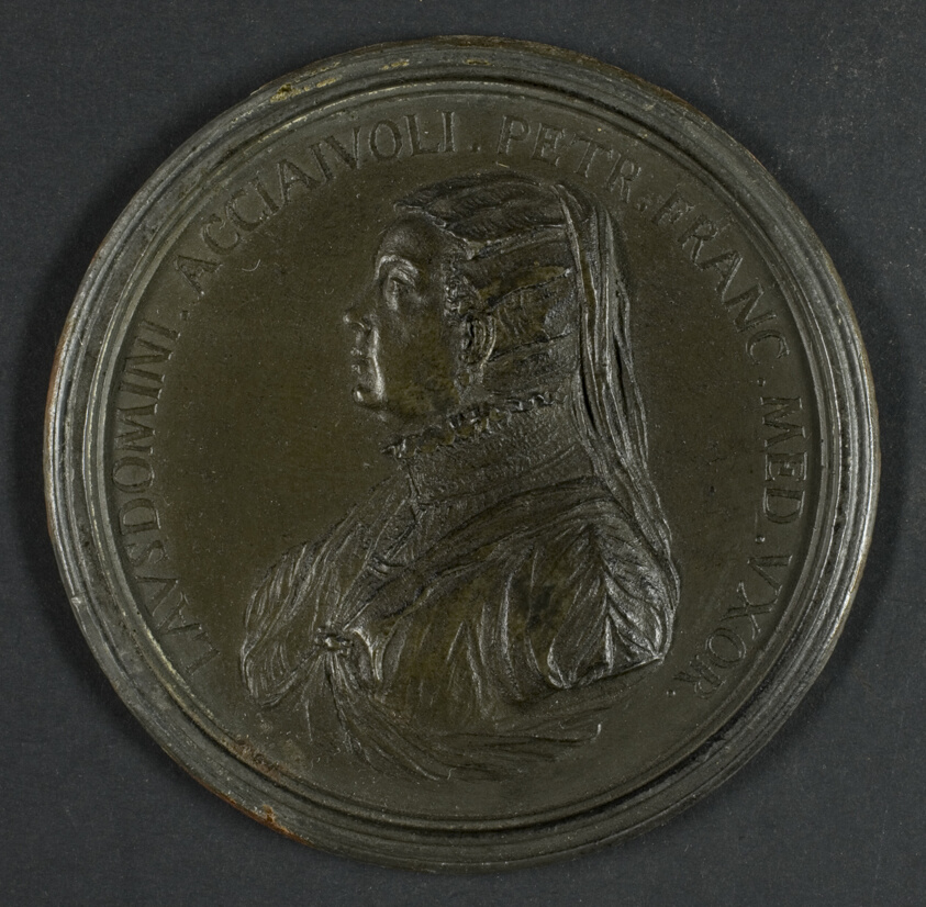 Medal Depicting Laudomia Acciaiuoli