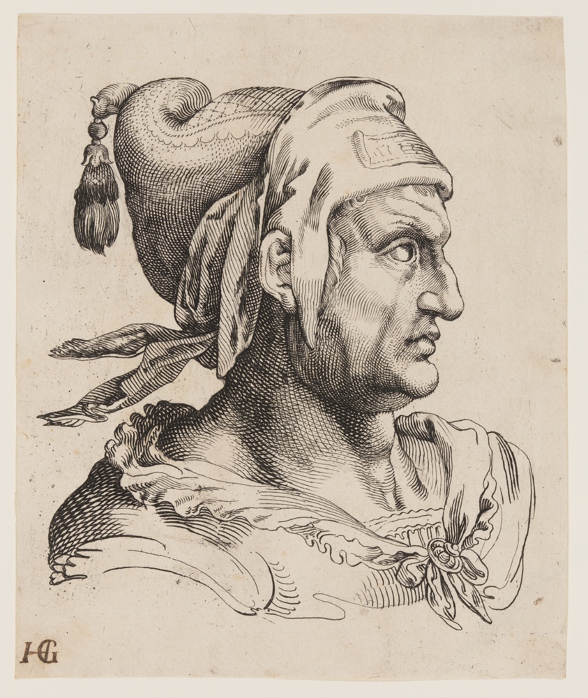 Bust of a Man in Profile