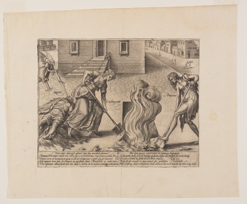 Death of the Foolish Litigant, from Litis Abusus (The Abuses of the Law)