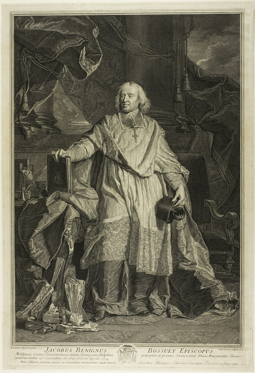 Portrait of Jacques Bénigne Bossuet, Bishop of Meaux