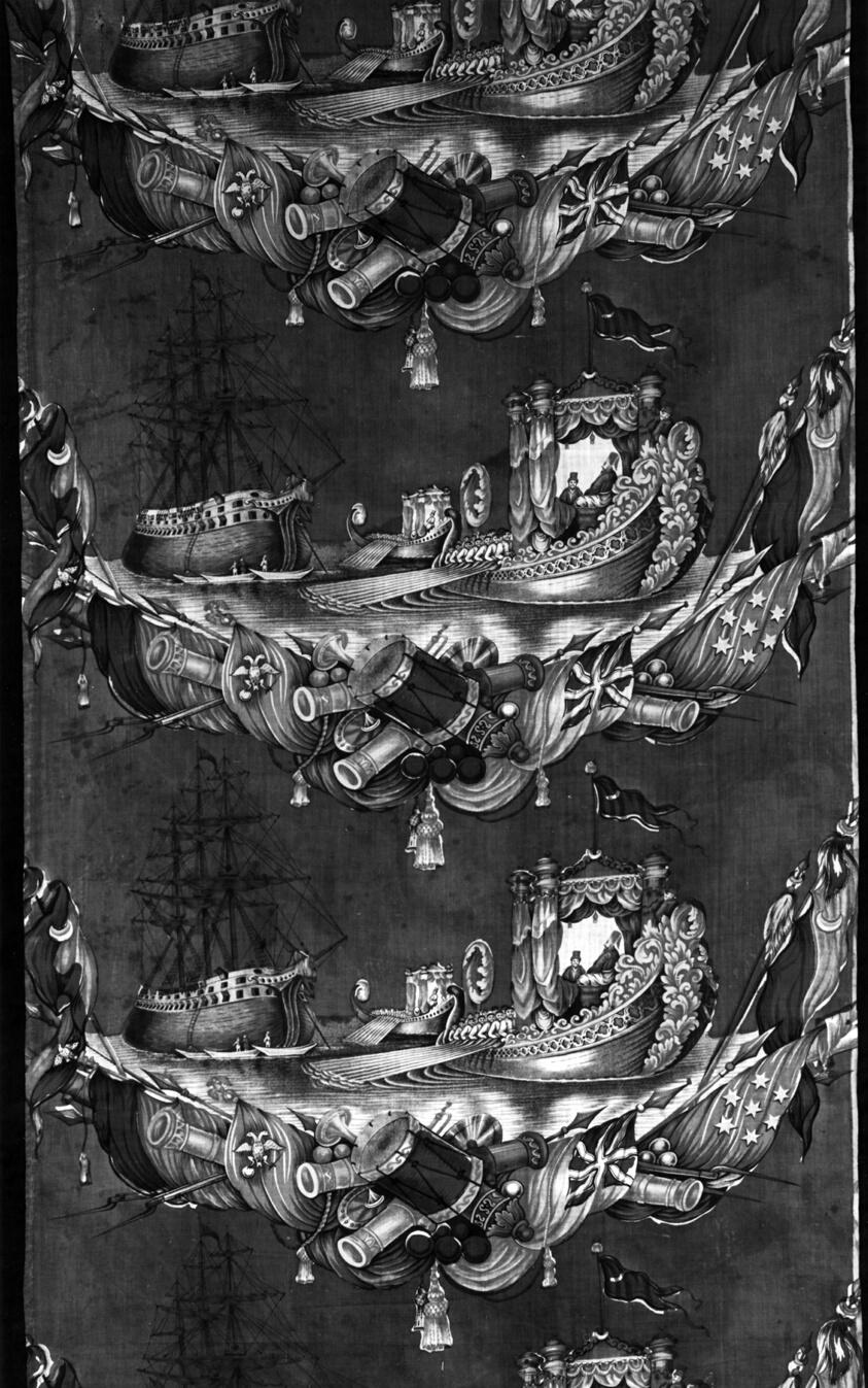 The Battle of Navarino (Furnishing Fabric)
