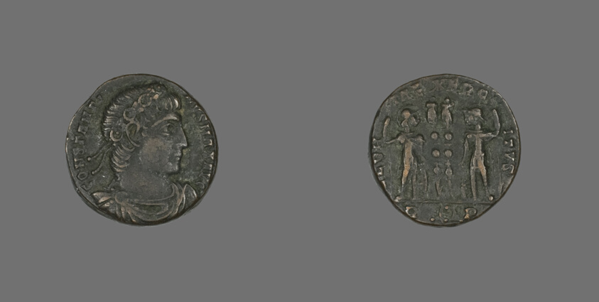 Coin Portraying Emperor Constantine I