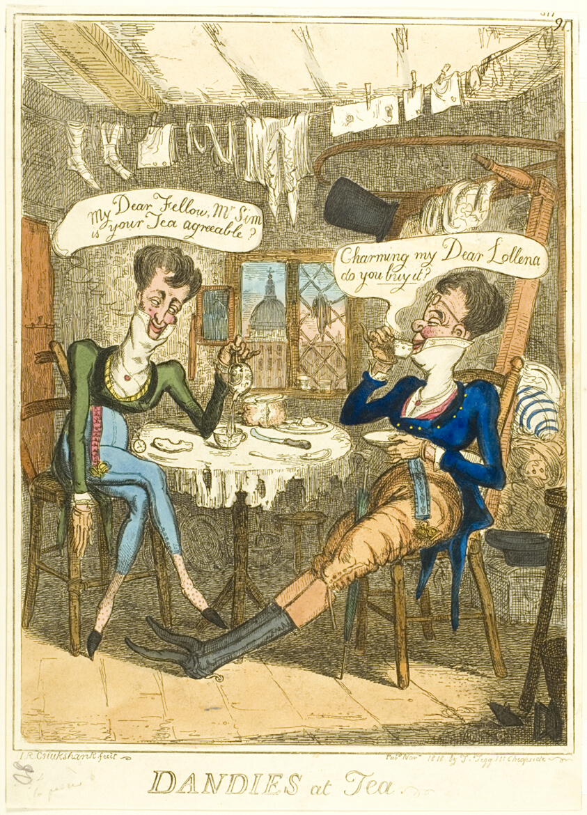 Dandies at Tea
