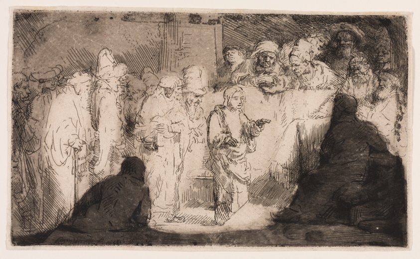 Christ Disputing with the Doctors: A Sketch