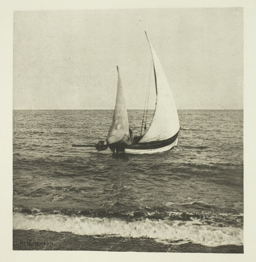 A Suffolk Shrimper "Going Off"