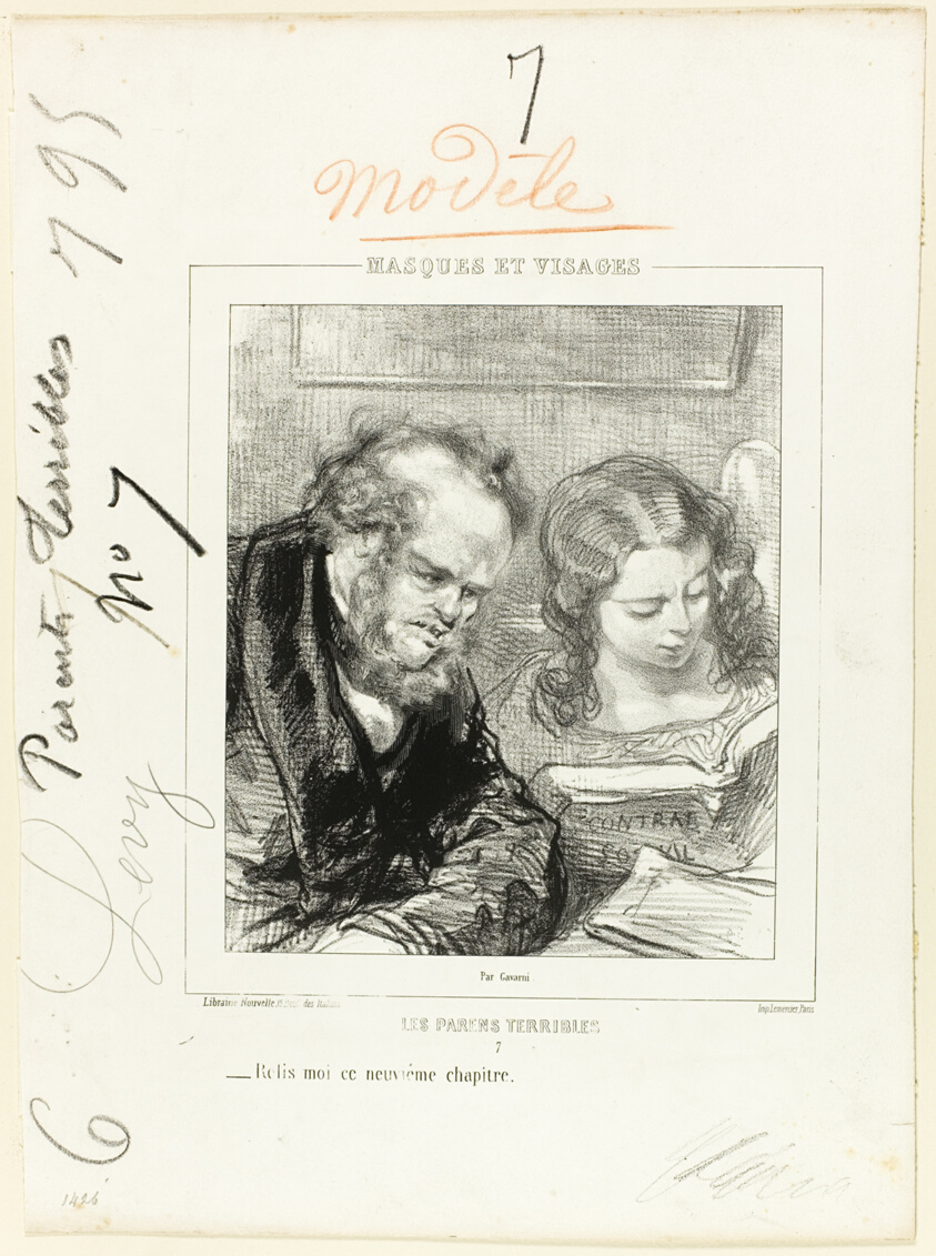 Les-Parents-Terribles series: Will you read that chapter over again...