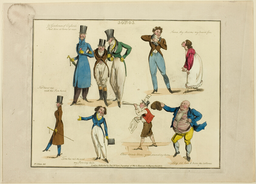 Plate from Illustrations to Popular Songs
