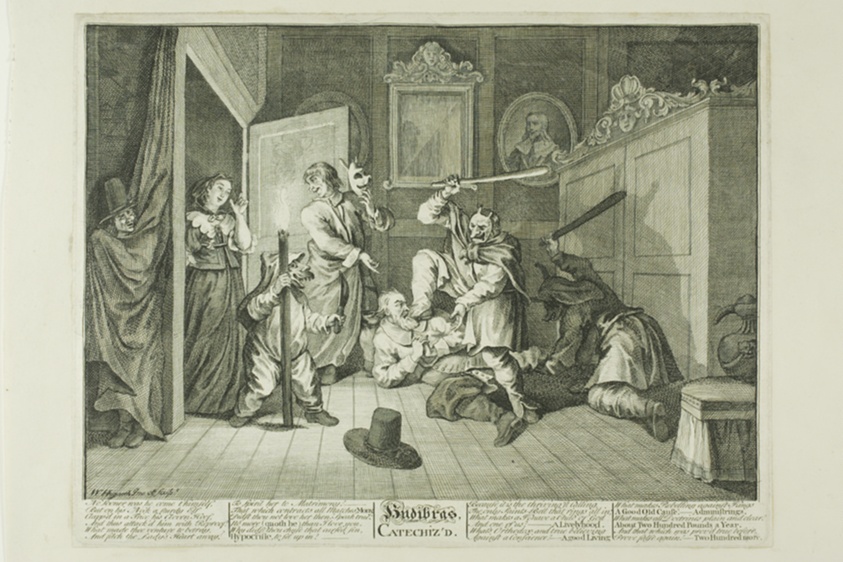 Hudibras Catechized, plate nine from Hudibras