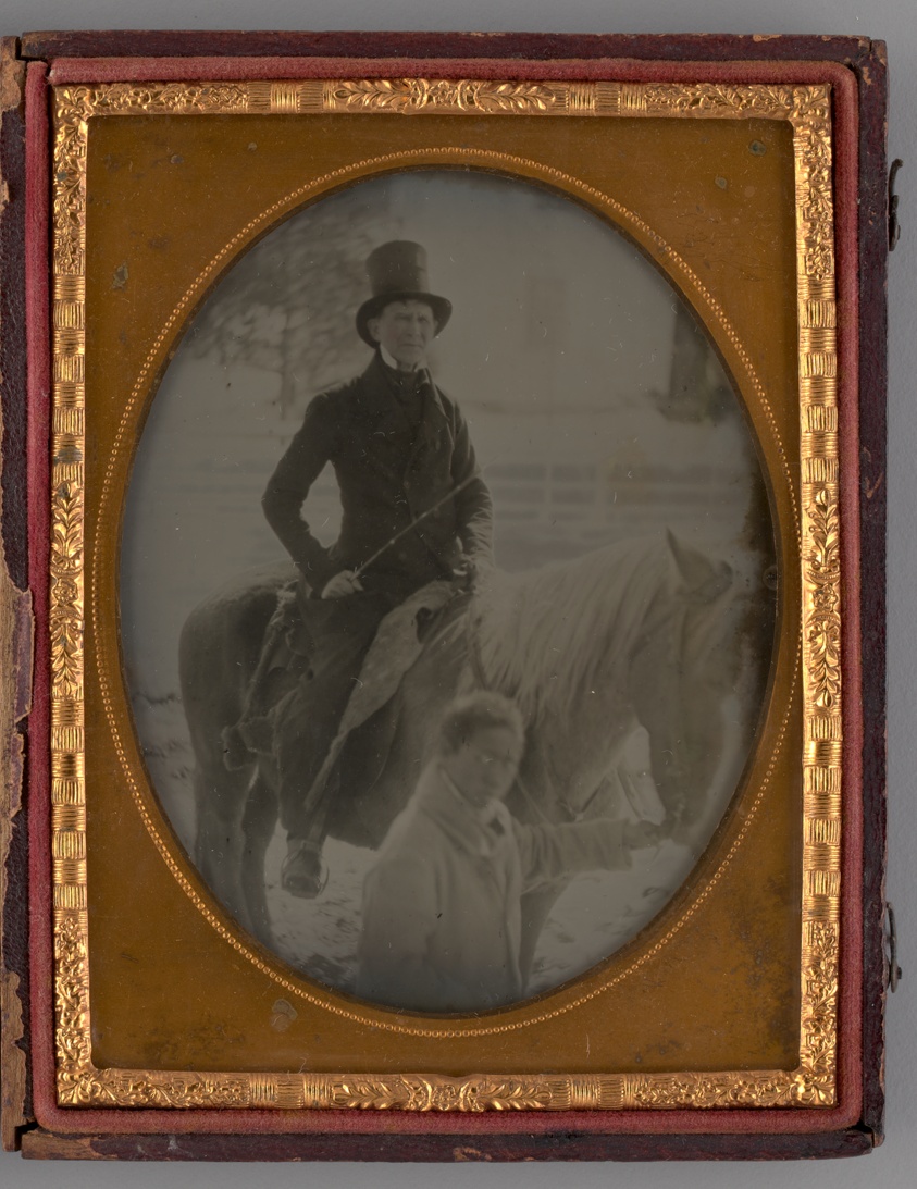 Untitled (Portrait of a Man on a Horse)