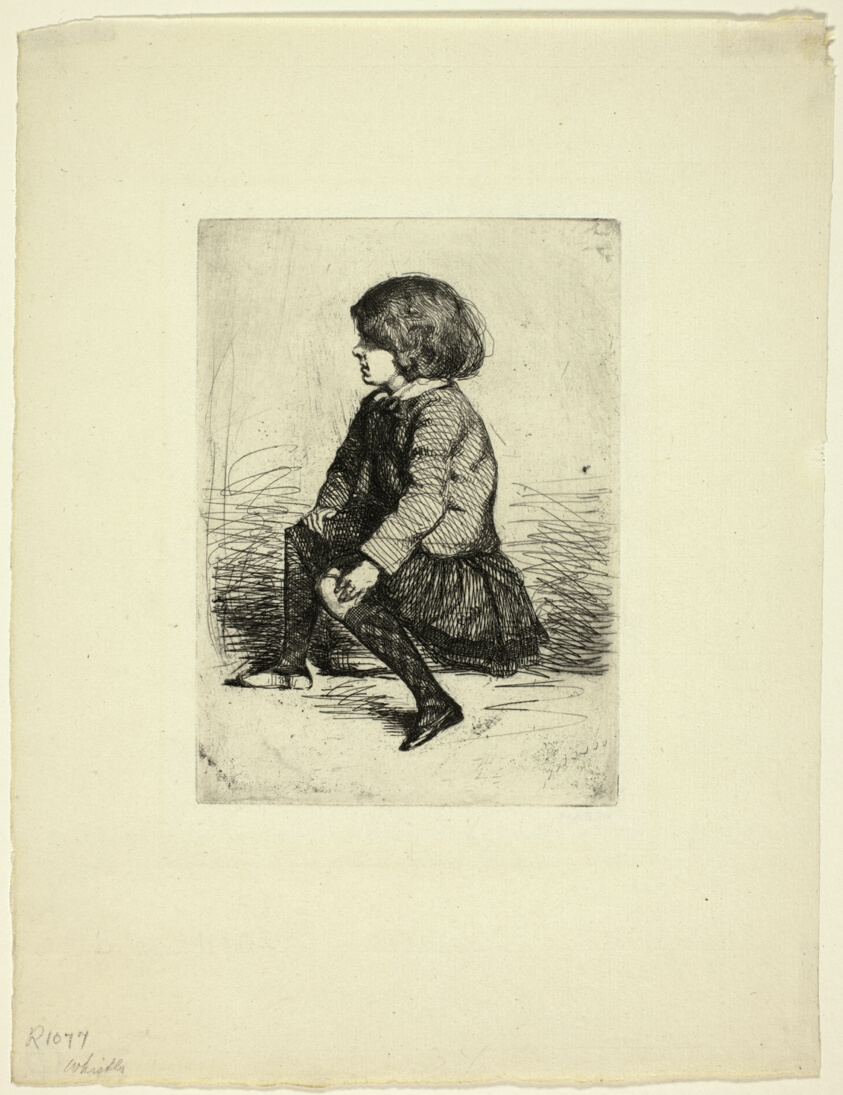 Seymour Haden, Jr, Seated