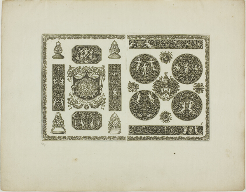 Plate Five, from Book of Ornament