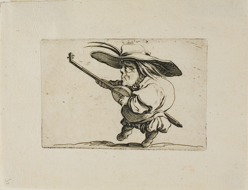 The Lute Player, from Varie Figure Gobbi
