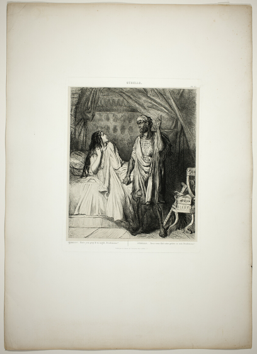 Have you pray'd tonight, Desdemona?, plate twelve fom Othello