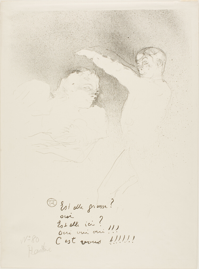 At the Variétés: Mademoiselle Lender and Brasseur