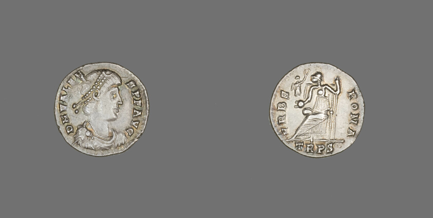 Siliqua (Coin) Portraying Emperor Valens
