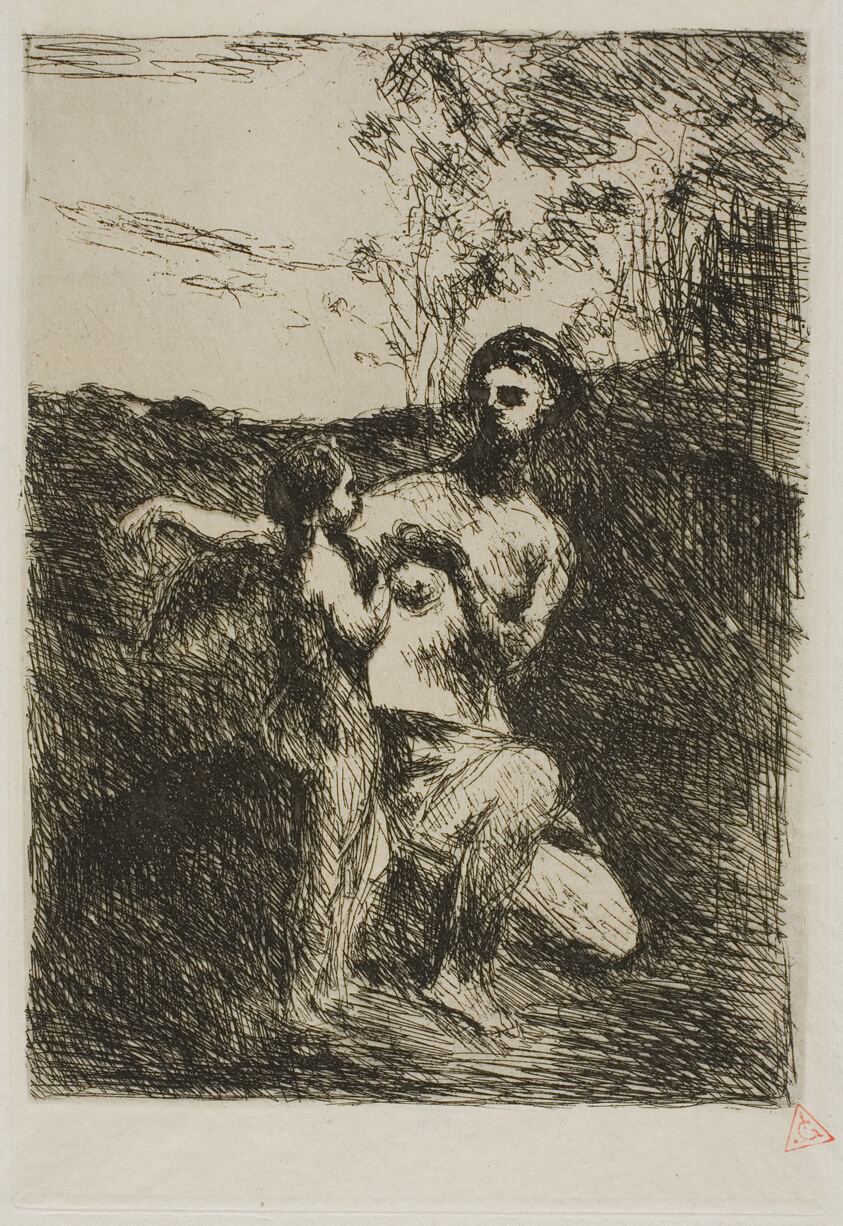 Venus Clipping Cupid's Wings, first plate