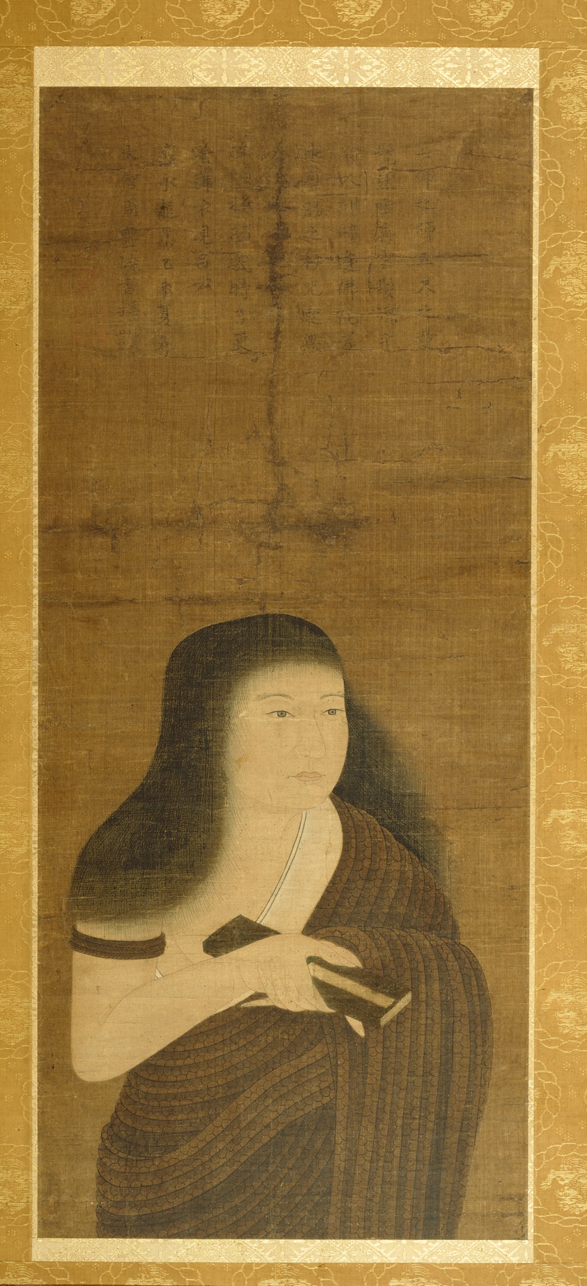 Monju Dressed in a Robe of Braided Grass (Nawa Monju)