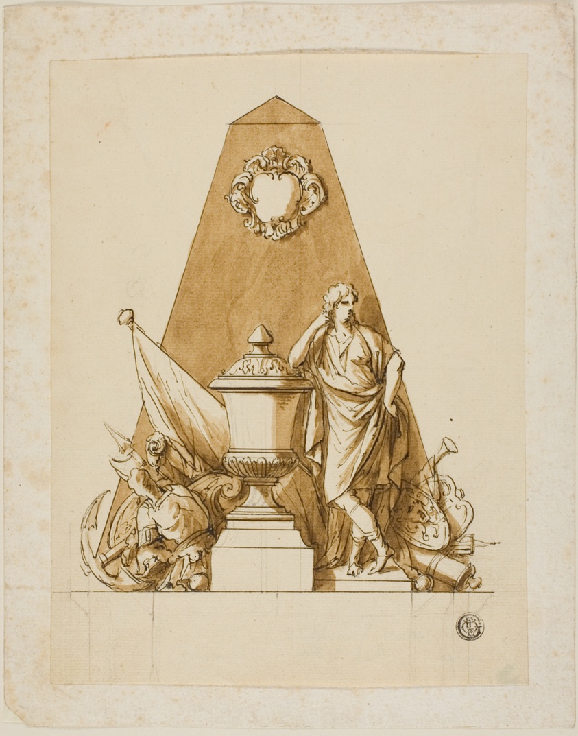 Unexecuted Design for the Monument to the First Duke of Marlborough