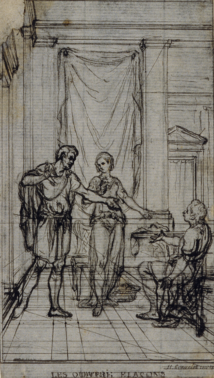 Study for Vignette in Jean François Marmontel's "Contes Moraux"