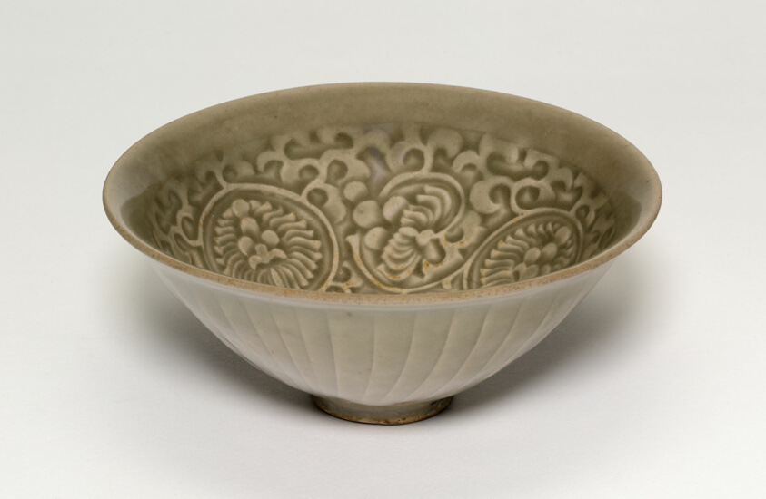 Bowl with Peonies