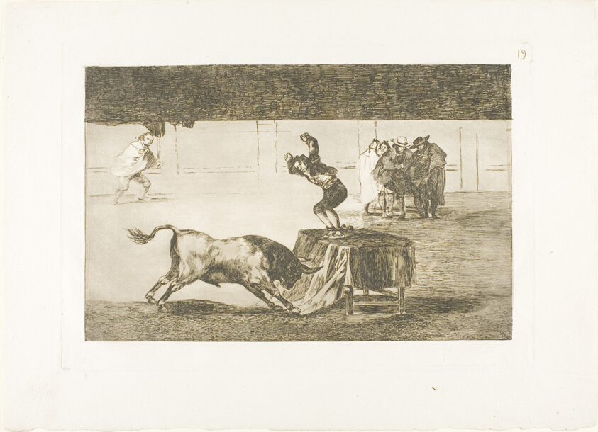 Another madness of his in the same ring, plate 19 from The Art of Bullfighting