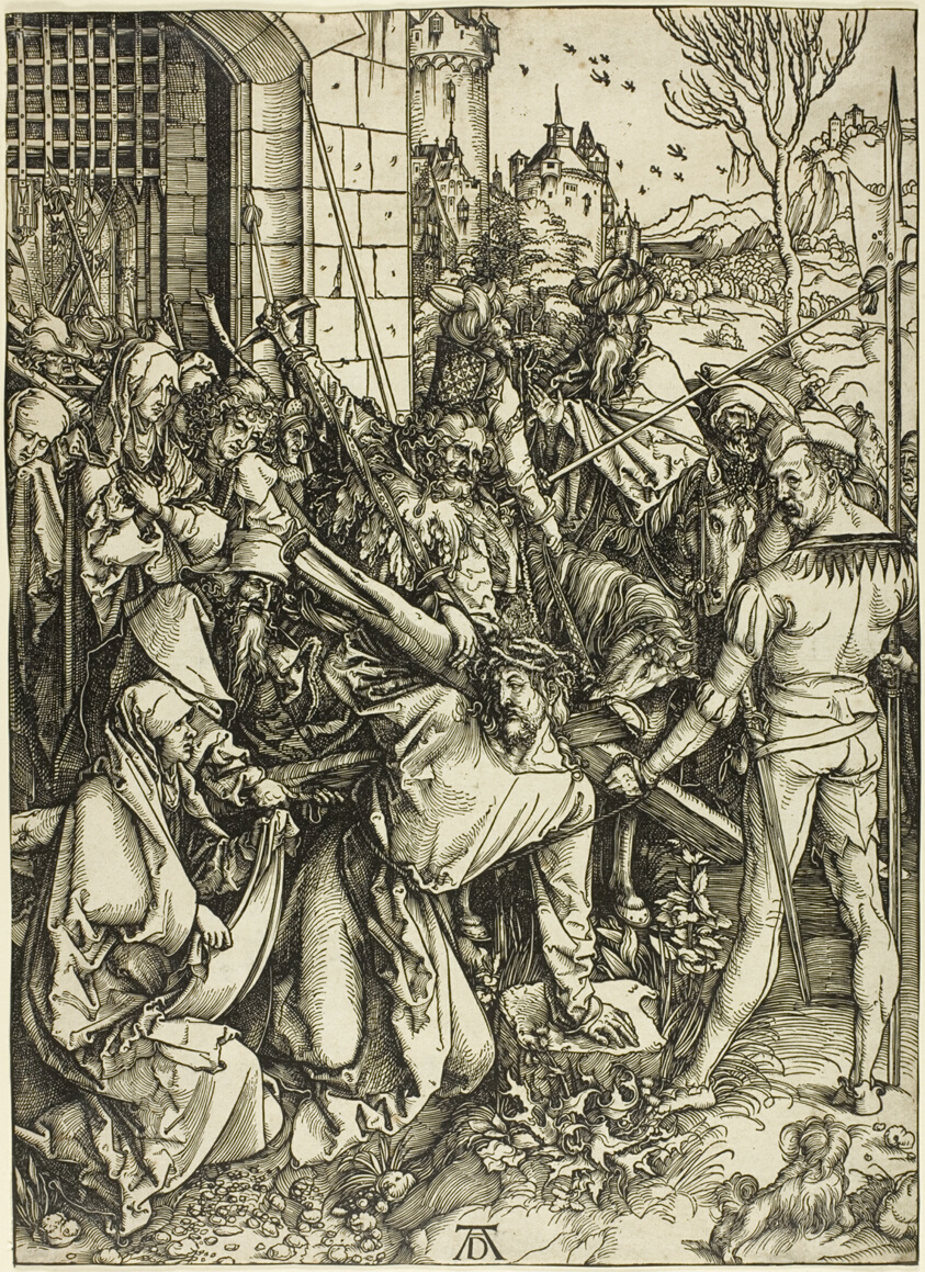 The Bearing of the Cross, from The Large Passion