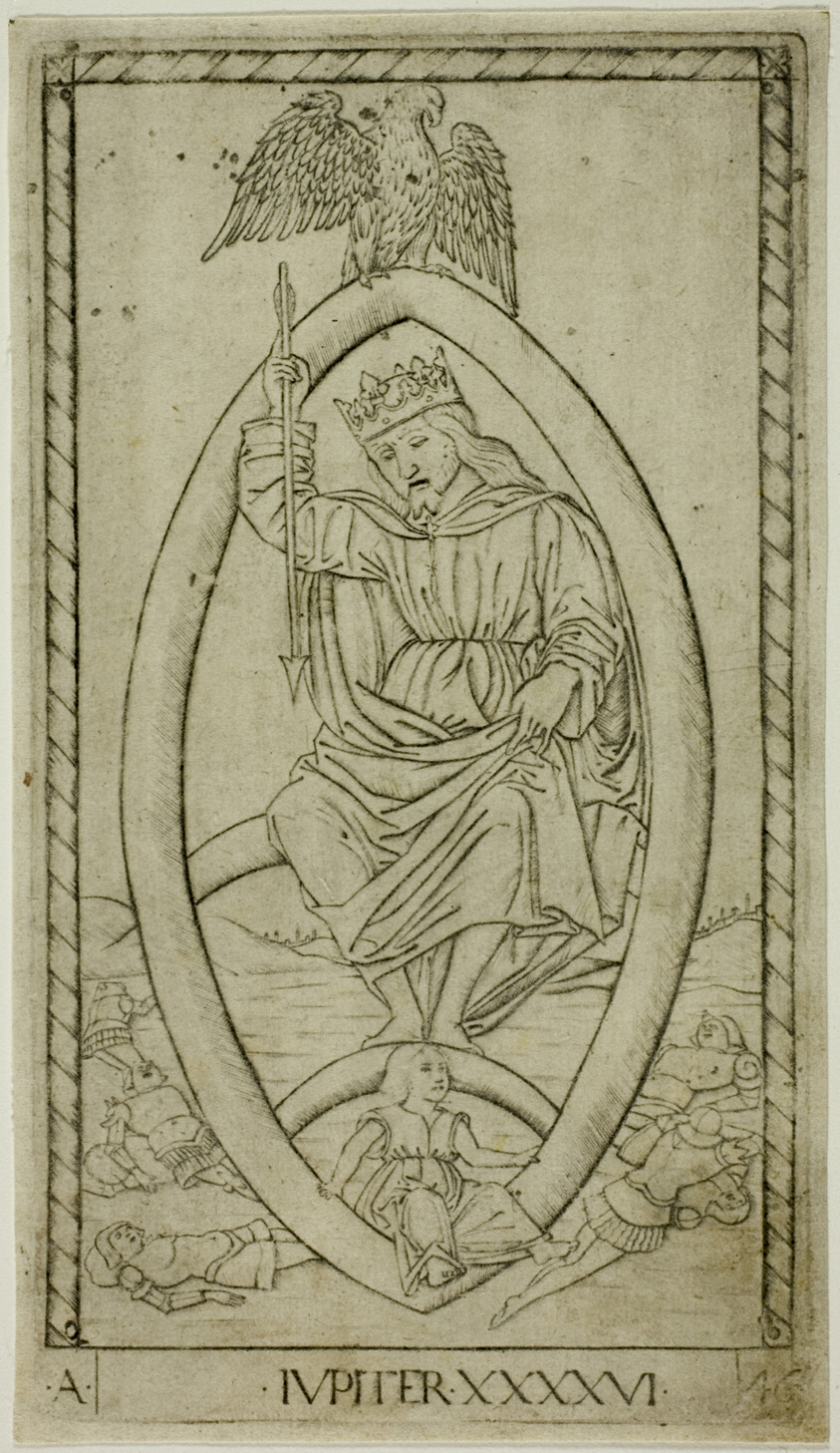 Jupiter, plate 46 from Planets and Spheres