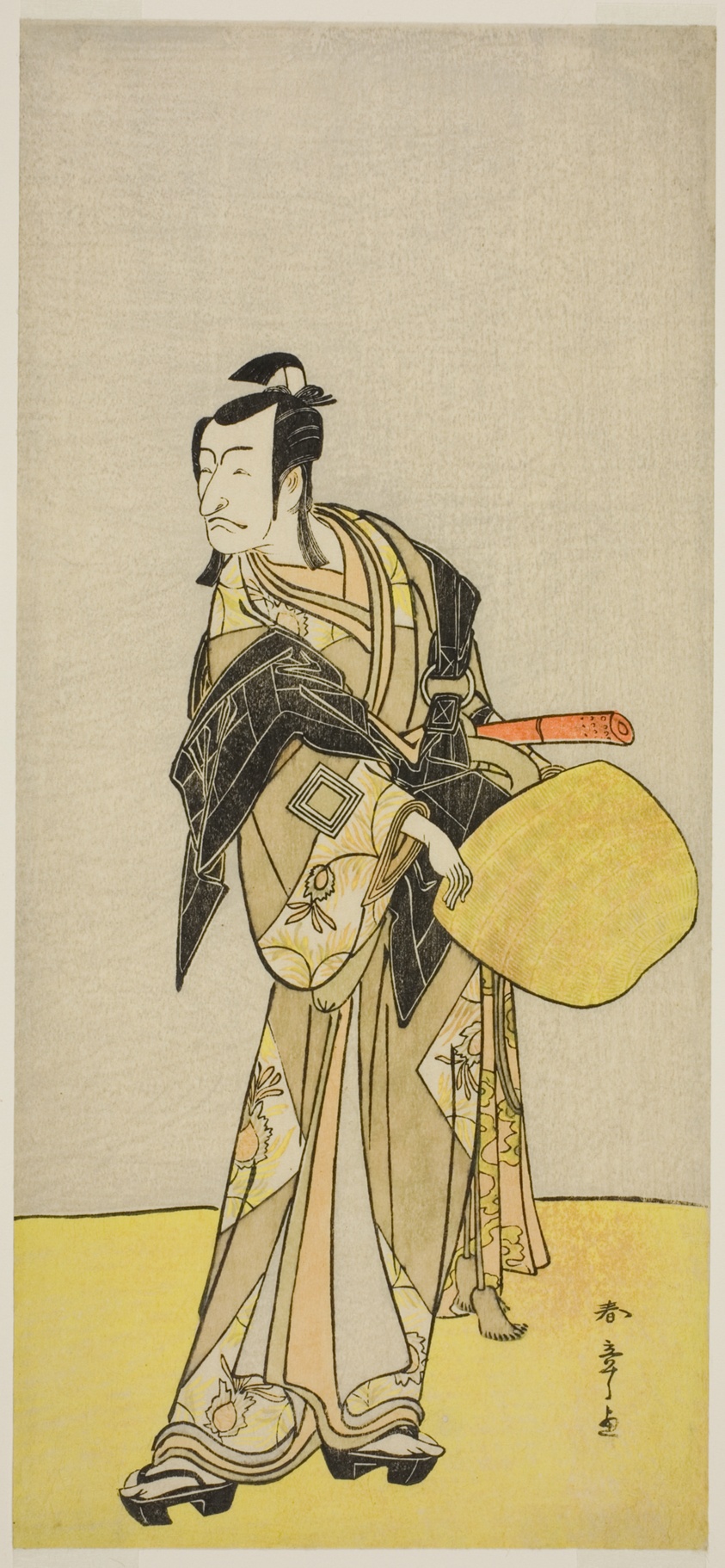 The Actor Ichikawa Danjuro V as Kakogawa Honzo, from the play "Kanadehon Chushin Nagori no Kura," performed at the Nakamura Theater in the ninth month, 1780