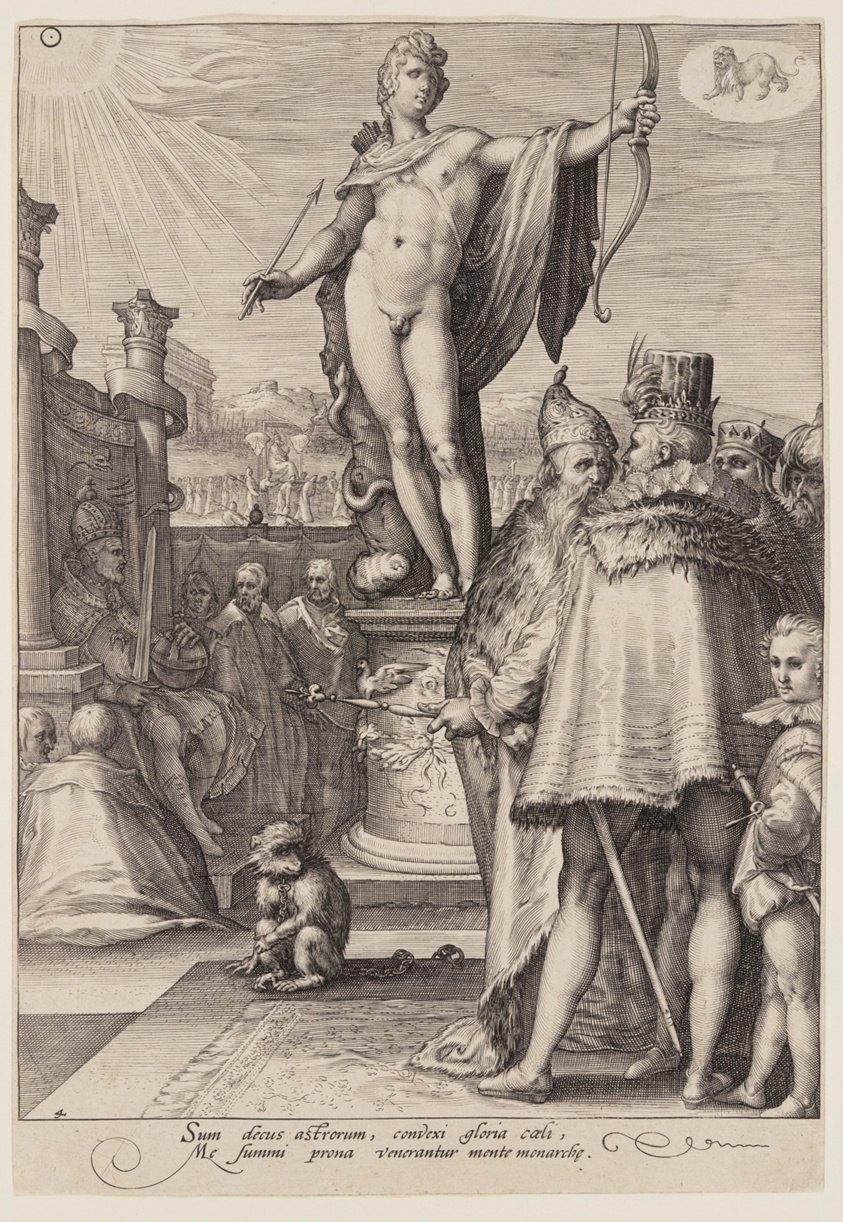 Apollo Presiding over the Arts of Government, from Seven Planetary Gods
