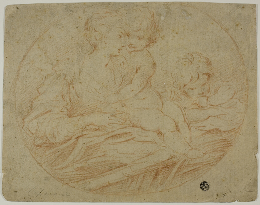Woman and Two Children
