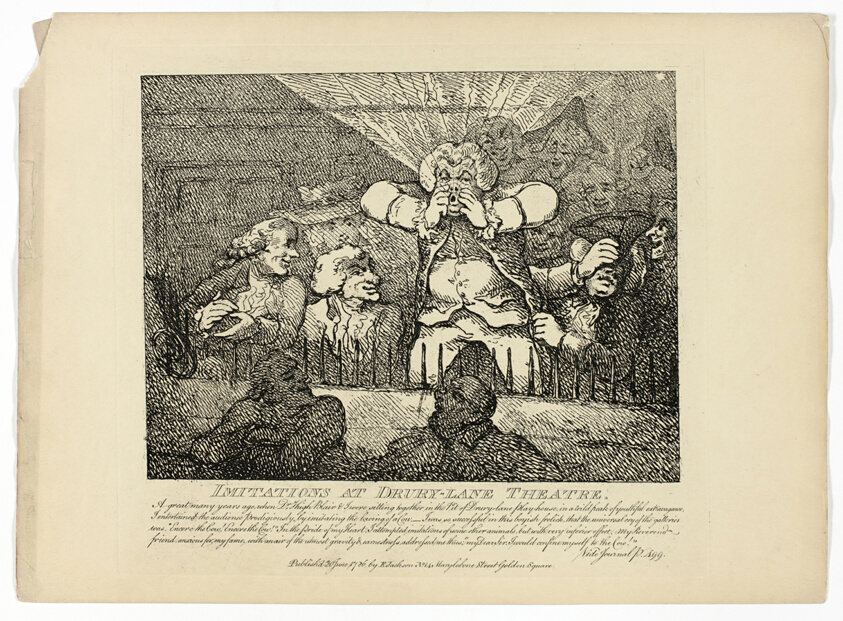 Imitations and Drury-Lane Theatre, from Boswell's Tour of the Hebrides