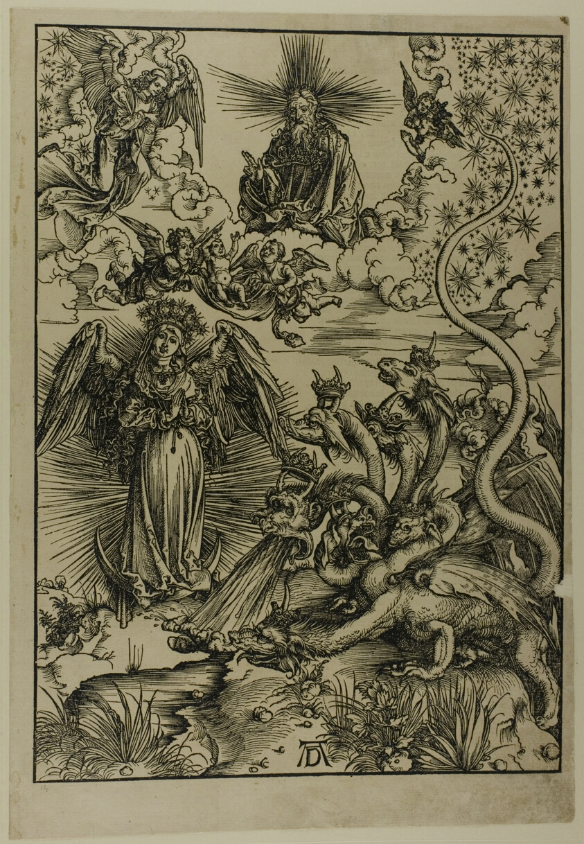 The Apocalyptic Woman, from The Apocalypse
