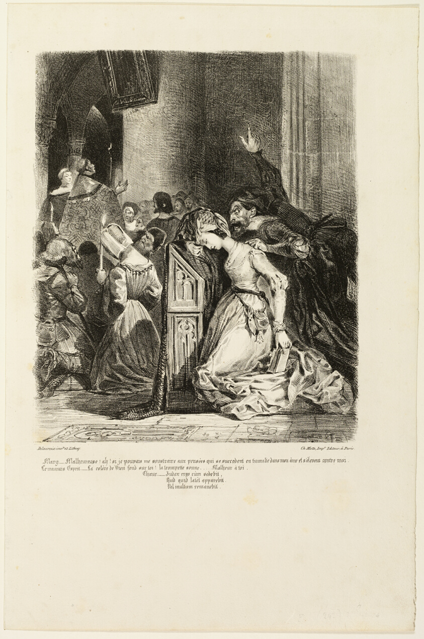Marguerite at the Church, from Faust